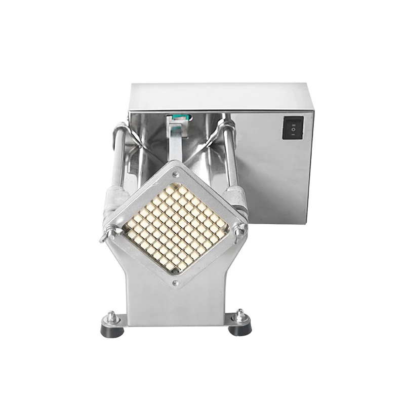 電気ポテトチップカッターステンレス鋼ニンジンスライサー水平商業電気ポテトチップマシンチョッパー