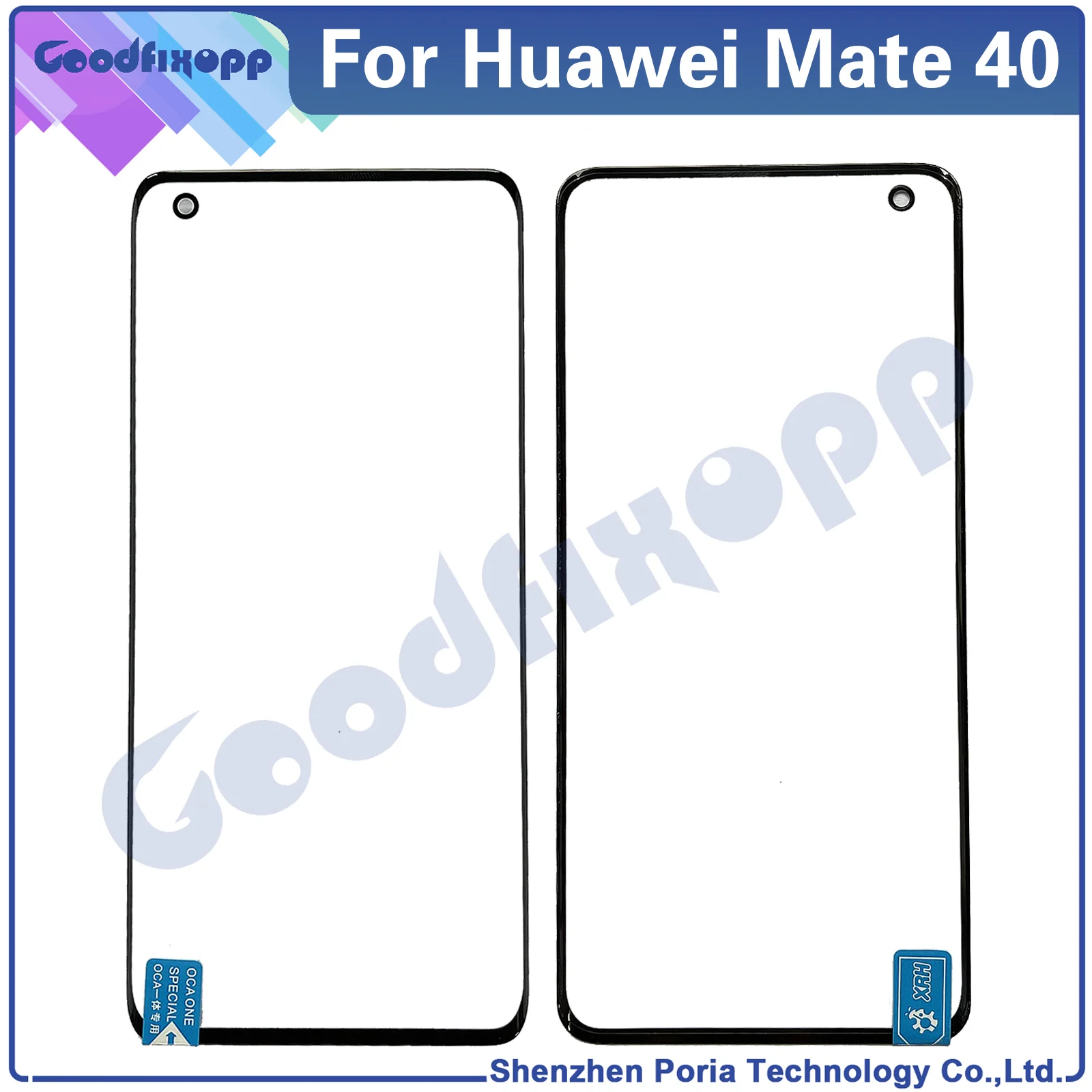 Per Huawei Mate 20 pro Mate 30 Pro Mate 40 Pro Mate20 Mate30 Mate40 Display LCD pannello Touch Screen lente frontale in vetro Repai