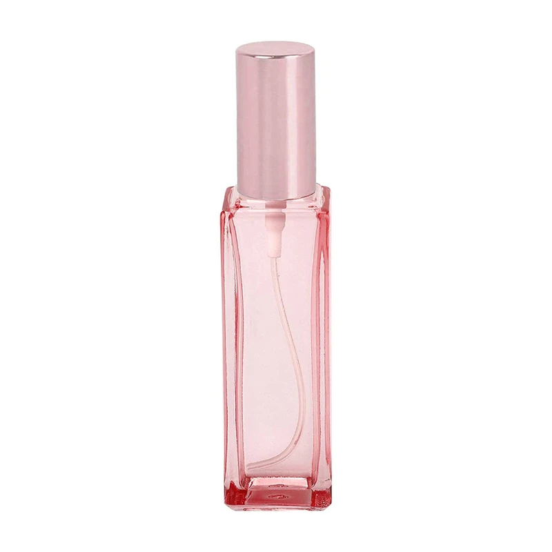 Wholesale 20ml 30ml Rose Gold Glass Portable Refillable Perfume Bottle Cosmetic Container Empty Spray Atomizer Travel Sub-bottle