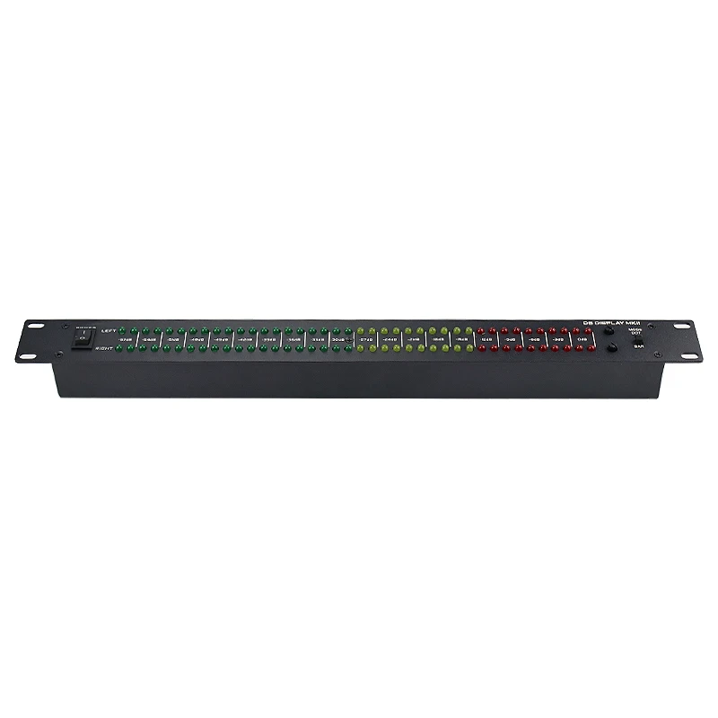 Amplificateur de niveau audio stéréo 40 LED pour touristes professionnels, haut-parleur de scène domestique, indicateur de niveau, 57dB-0dB, nouveau