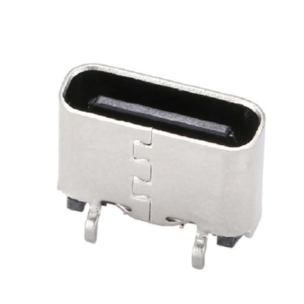 2-5pcs TYPE-C Micro USB SMT  Connector Vertical plug-in board 16 Pin Jack Socket Female For MP3/4/5 Other Mobile Tabletels