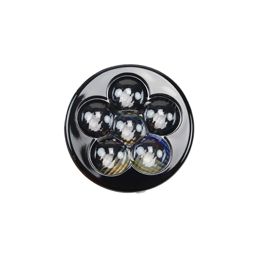 DLAND ZSD SINGLE HIGH BEAM LED PROJECTOR LENS LED FOG LIGHTS AND 21W POWER WITH SEVEN PIECES LEDS