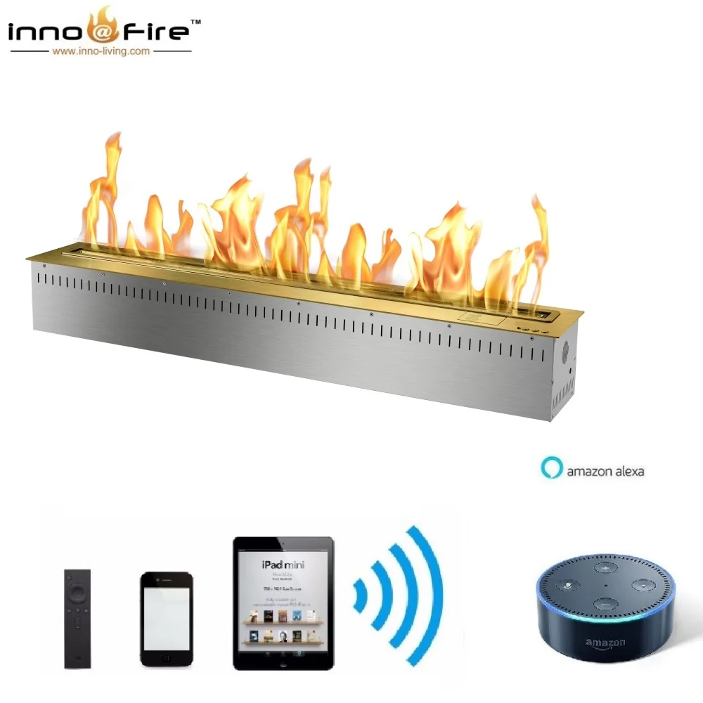 

on sale 48 INCH bio ethanol fuel fireplace automatic ignition with remote