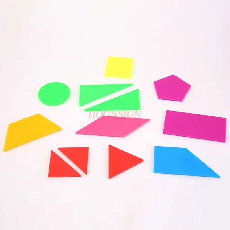 Geometric shapes for students Regular rectangular triangle Magnetic discs Elementary grade graphics