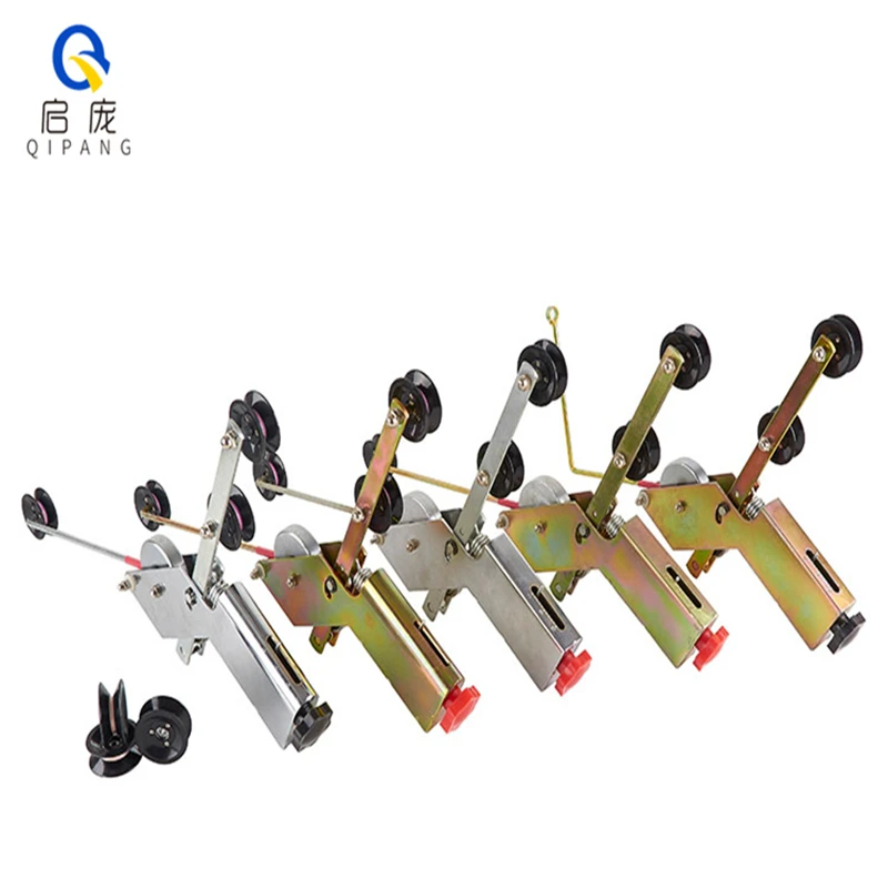 

Enhanced single spring tension gun copper stranding machine tension gun pay-off frame winding machine stranding machine wire