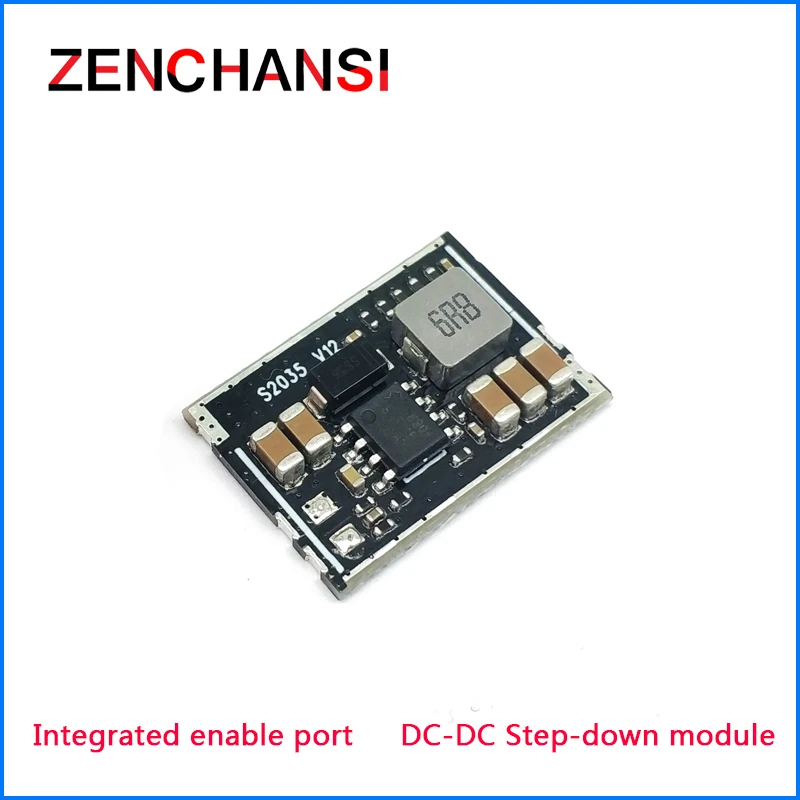 3A Newest Multi-function Mini DC-DC Step-down module Adjustable Power 1.8V/3.3V/5V/6V/12V Electronic Voltage Module for FPV Suit