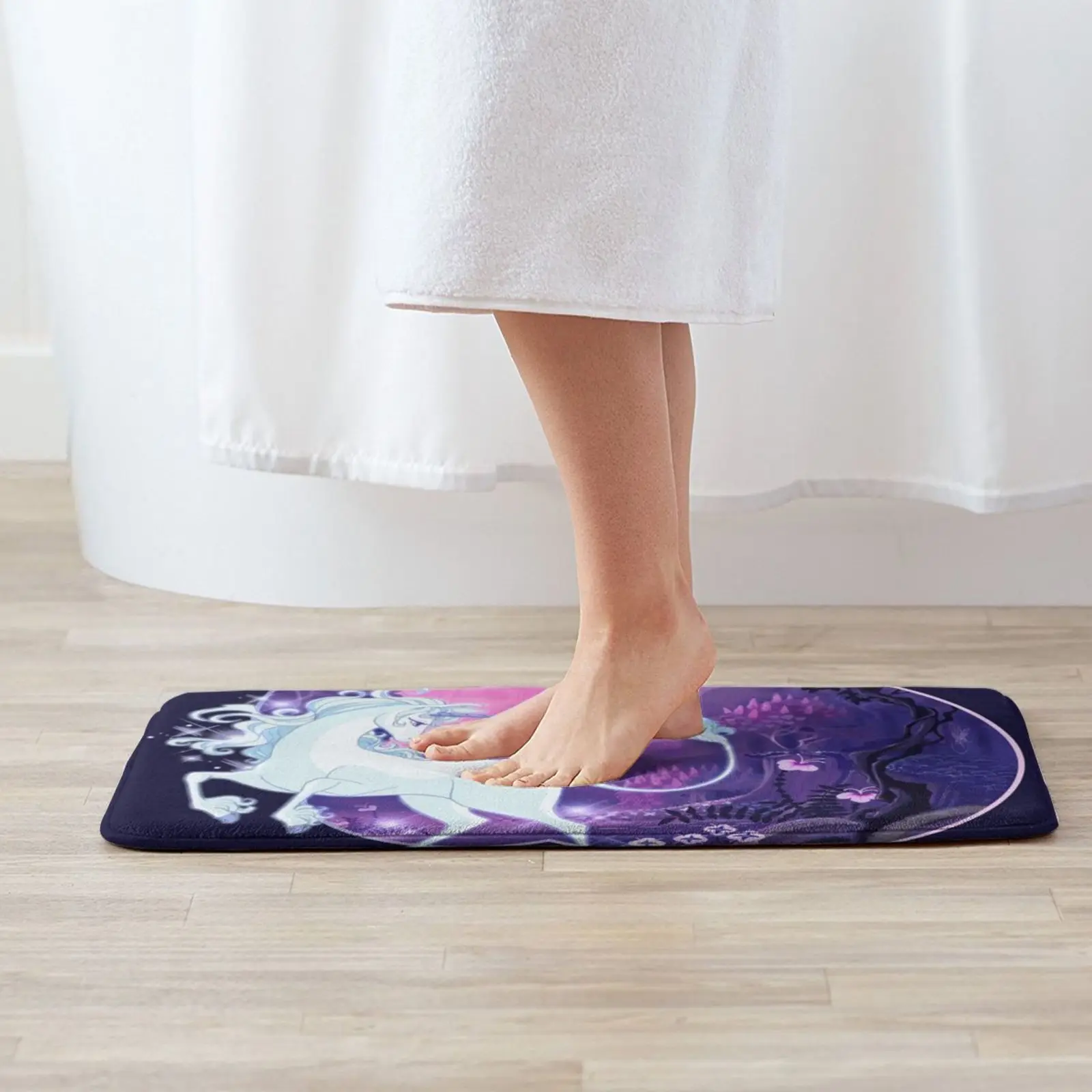 I'm Alive-Lilac Soft Non-Slip Mat Rug Carpet Cushion The Last Unicorn Unicorn Das Letzte Einhorn Fantasy