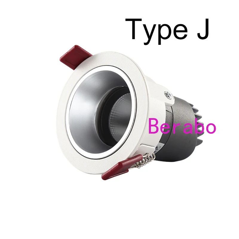 LED Downlight 12W 18W 30W Runde Einbauleuchte AC110V220V Unten Licht Wohnkultur Schlafzimmer Küche Innen spot Beleuchtung – Detail 9