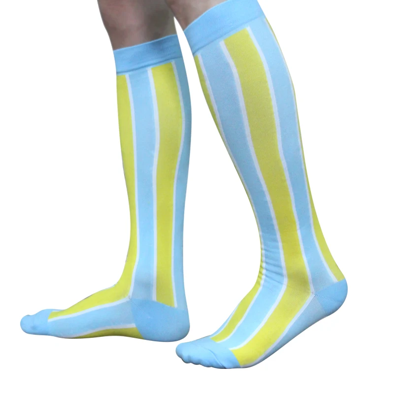 High Elastic Unisex Compression Stockings Professional Leg Protection Long Socks Men and Women Breathable Quick-Dry 15-20mmHg