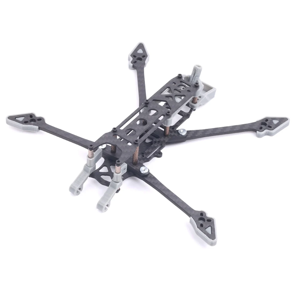 G-FORCE LR4 182mm 4inch Carbon Fiber Long Range Frame Kits Up To 30mins 4S Flight Time Fits 16mm 20mm 25.5mm FLY Stacks