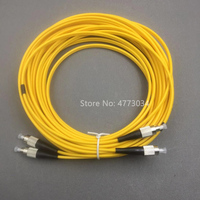 2PCS Large format printer 2 Cores optical fiber cable For uv printer 5M 7M 10M for Galaxy Zhongye Skycolor data cable for hoson