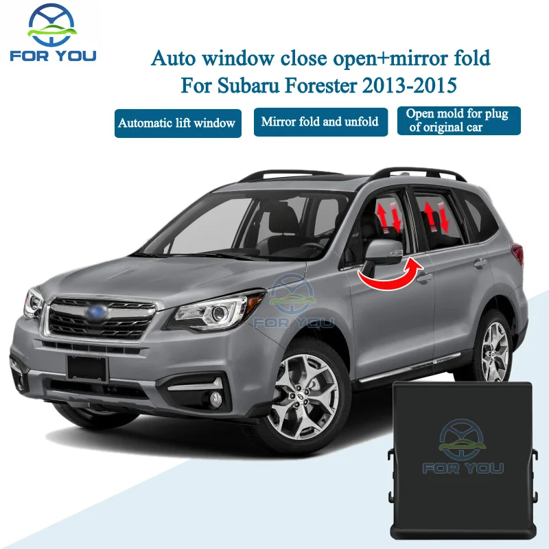 

FORYOU Car Automatic Close Open + Mirror Folder Kit Module For Subaru Forester 2013-2015 Left Hand Drive