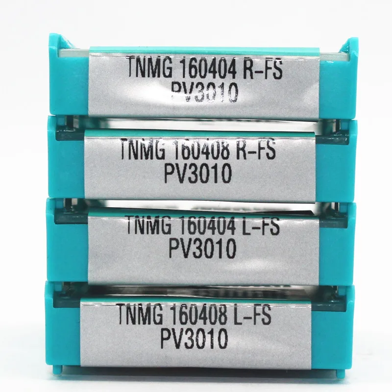 Frete grátis tnmg 160404/08 r/l fs pv3010 tnmg431 cermet externo torneamento inserções cnc torno ferramentas de corte