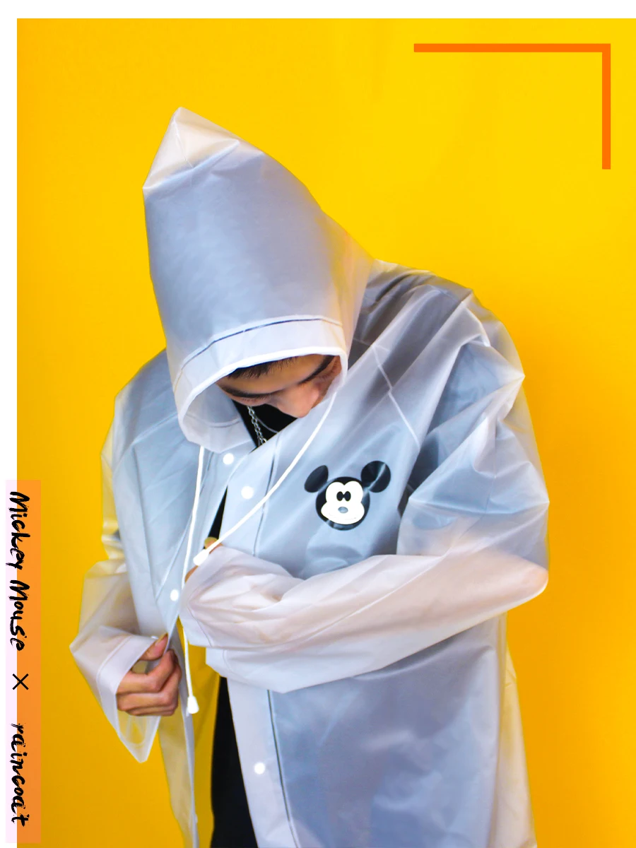 Impermeabile Da Donna In EVA Trasparente Cappotto Da Viaggio Impermeabile Esterni Design Leggero, Ripiegabile E Resistente Da 12,19 € | DHgate - Foto 10