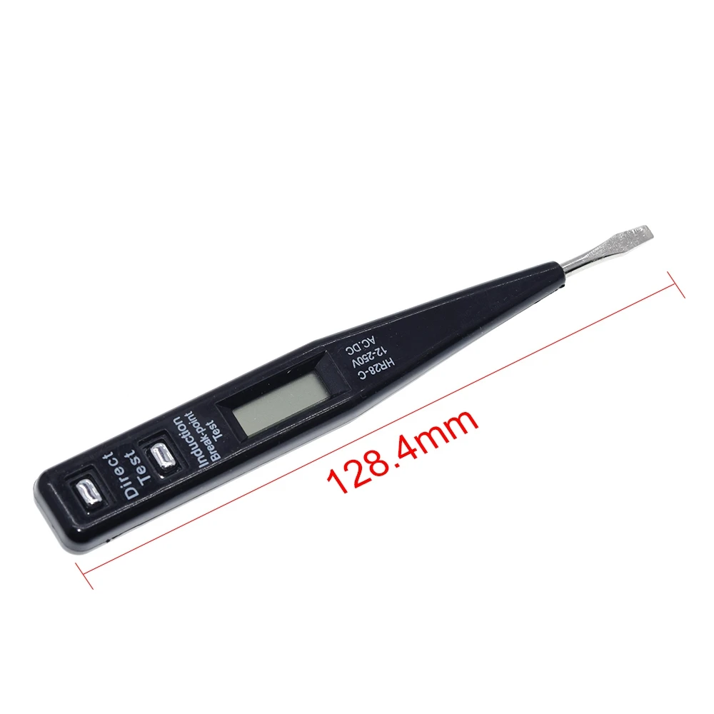 Elektrischer Spannungsmesser, Digital-Voltmeter 12V-250V, Steckdosen-Wand-AC/DC-Stromausgangsdetektor, Sensor-Teststift – Detail 2