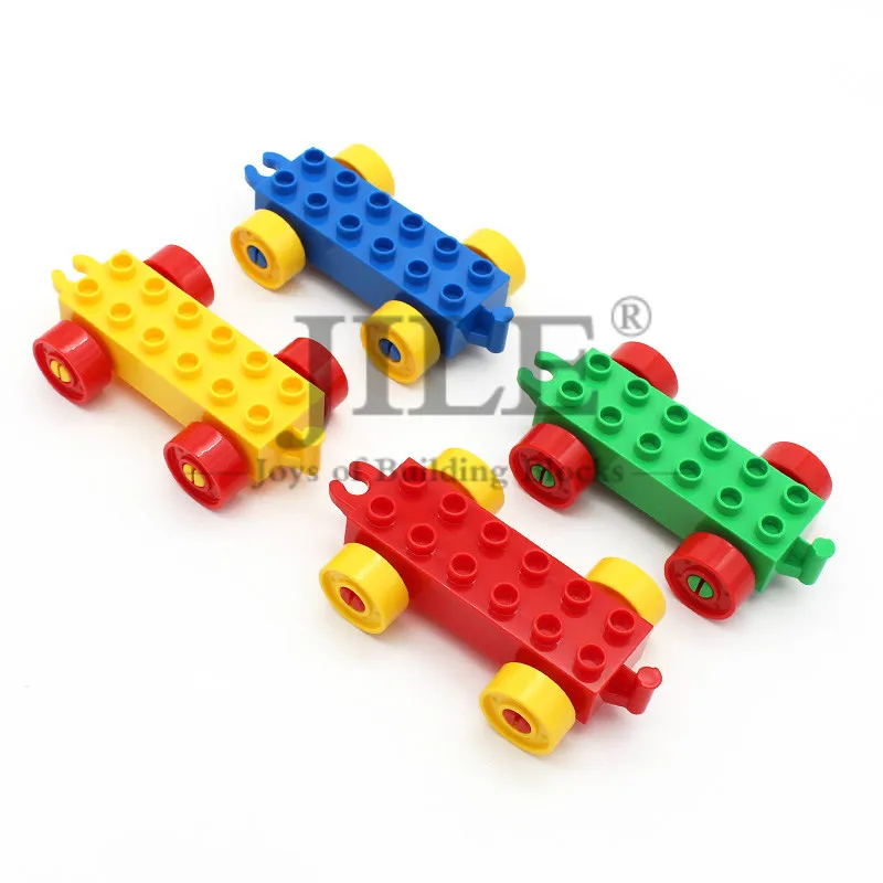 MOC Large Building Blocks Model Traffic Vehicles Compatible Car Big Size Bricks Educational Creative Toys for Children Kids Gift