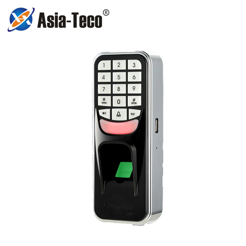 

Fingerprint Password Key Lock Access Control Machine Biometric Electronic Door Lock RFID Reader Scanner System