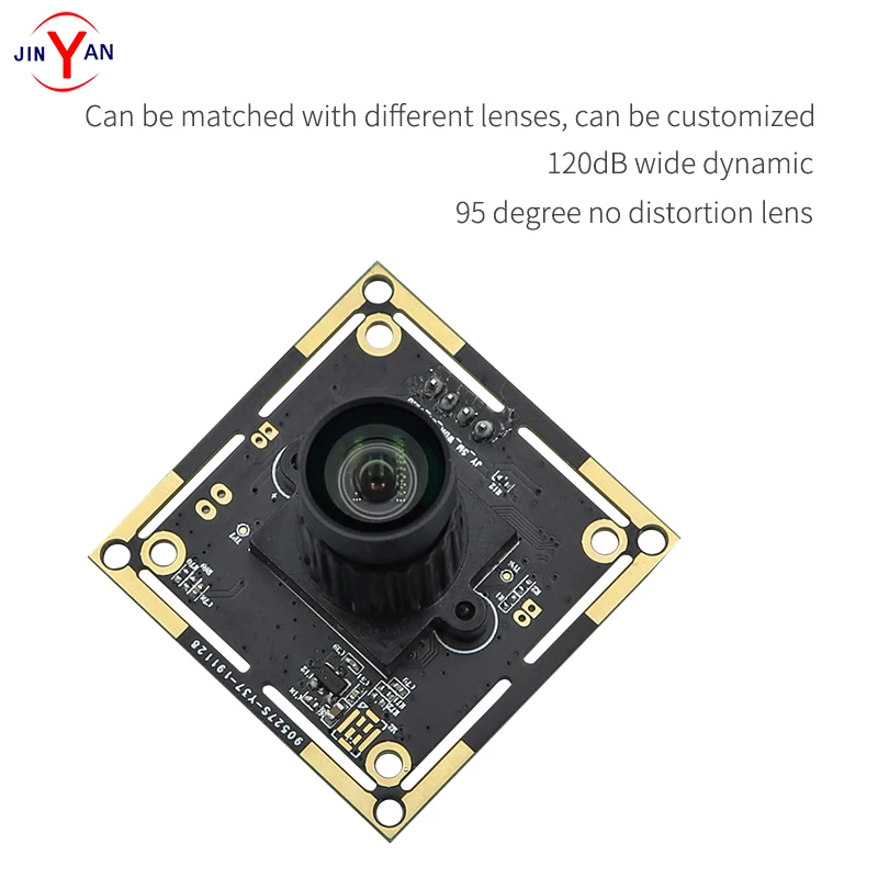 

5 megapixel 120DB wide dynamic camera module 30 frames LINUX Android wide-angle distortion-free USB2.0 interface