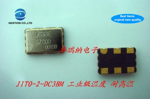 5pcs 100% new and orginal wide temperature active patch 5x7 5070 6-pin 27.000MHZ 27M 27MHZ industrial crystal