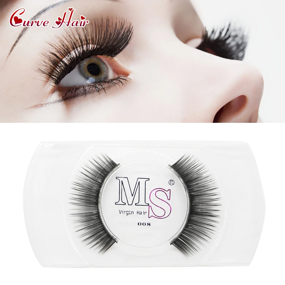 Fales Eyelash 3D Make Up Lashes Faux Mink 1Pair Natural Fashion Eyelash Extensions Handmade Fake Daily Individual Eyelashes