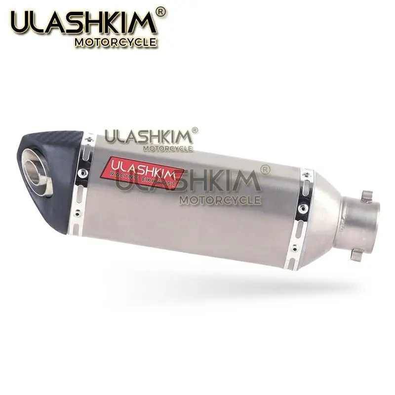 UNIVERSAL MOTORCYCLE EXHAUST ESCAPE MUFFLER GSX-R125 GSX-S125 FL125 ADDRESS V125G V125S CBR125R MONKEY DREAM50 NSF100 Ape 50 100