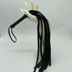 Exotic Flirting Toys of Scattered Tassel Small Leather Whips for Fetish Spanking BDSM Bondage Flogger Riding Crop Adult Games