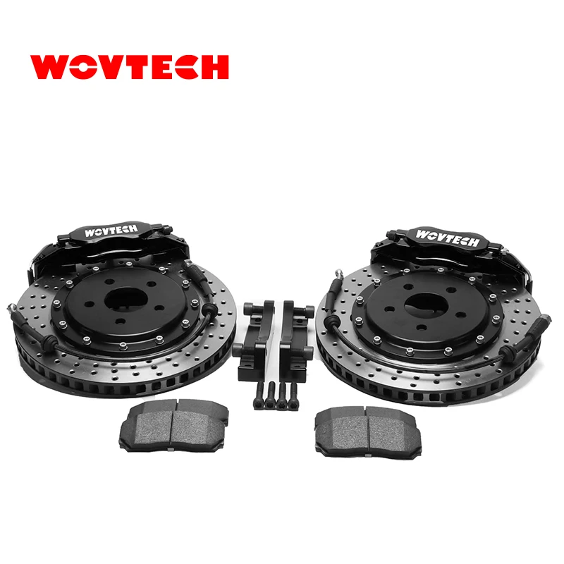 Wovtech Brake System Black Brake Caliper Kits with 345mm disc for Mini Cooper s r56 18 inch Front Wheel