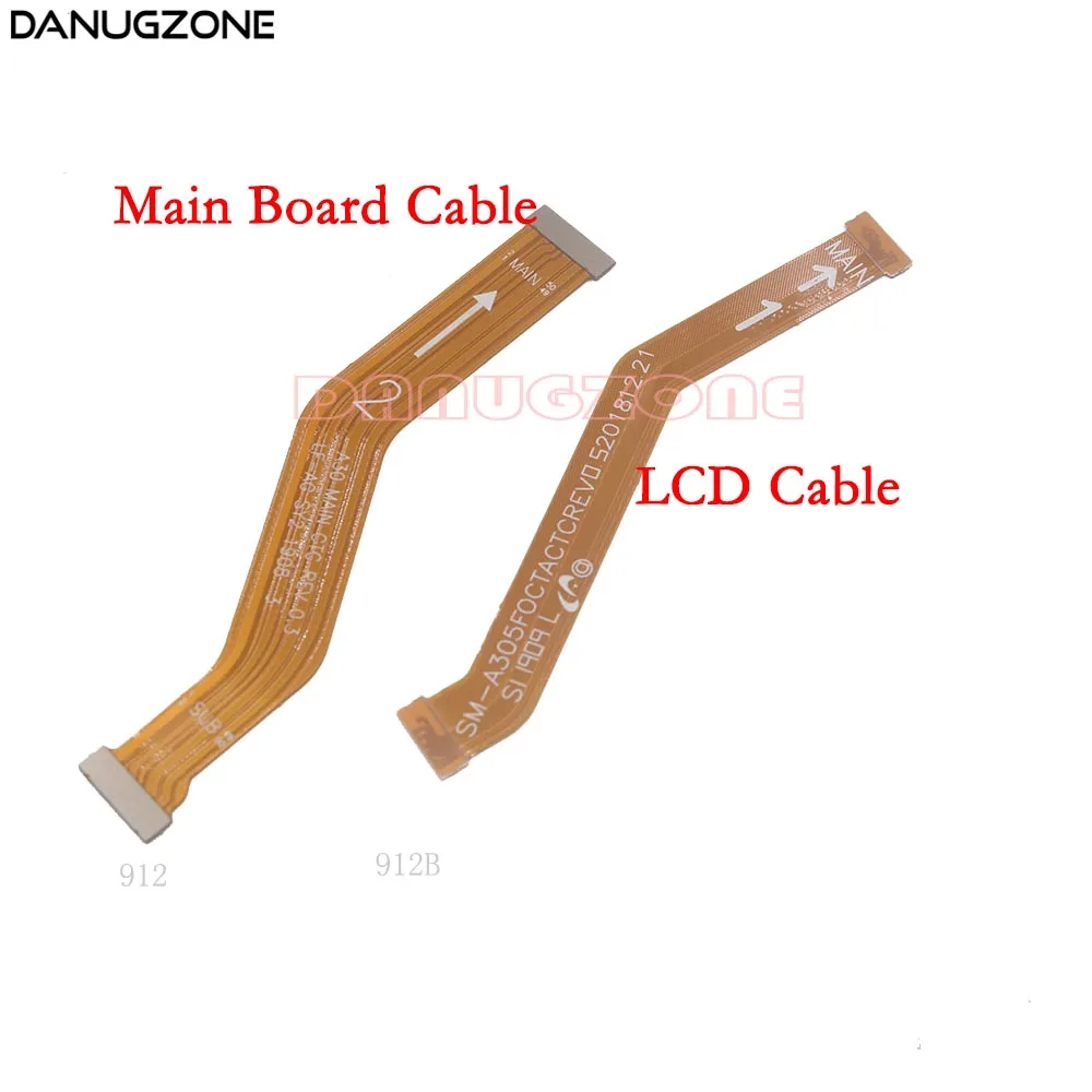 

30PCS/Lot For Samsung Galaxy A30 A305F SM-A305F Main Flex Cable Main Motherboard LCD Display Connector Flex Ribbon Cable