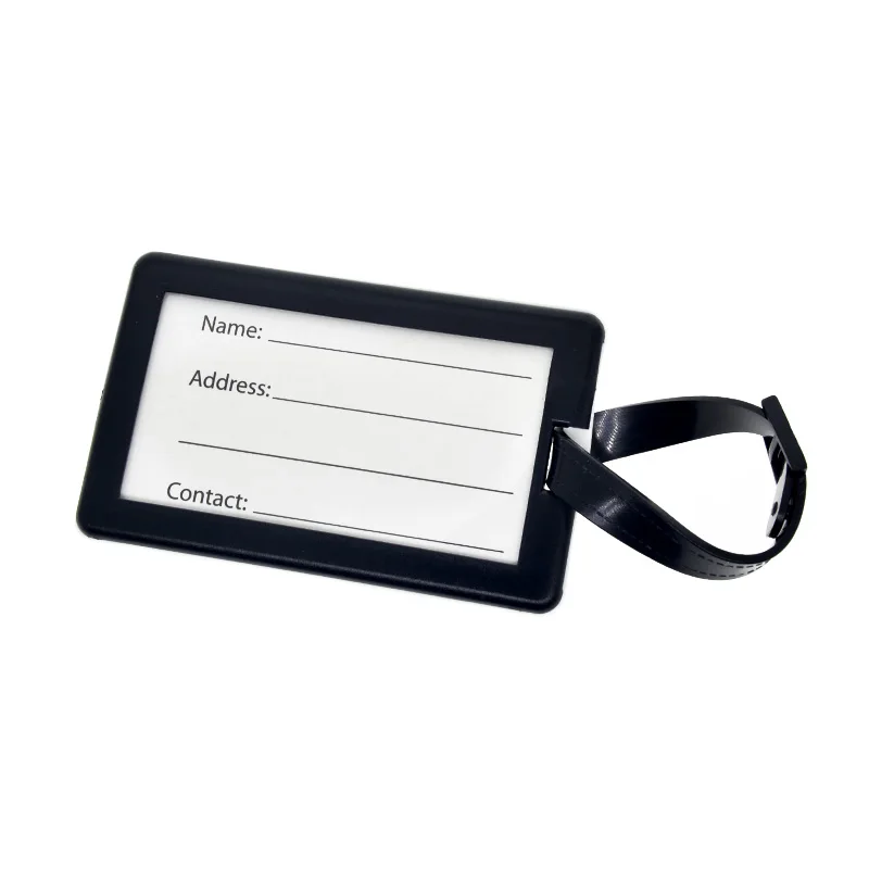 Maßgefertigter Weicher PVC-Gepäckanhänger als Werbegeschenk – Detail 2