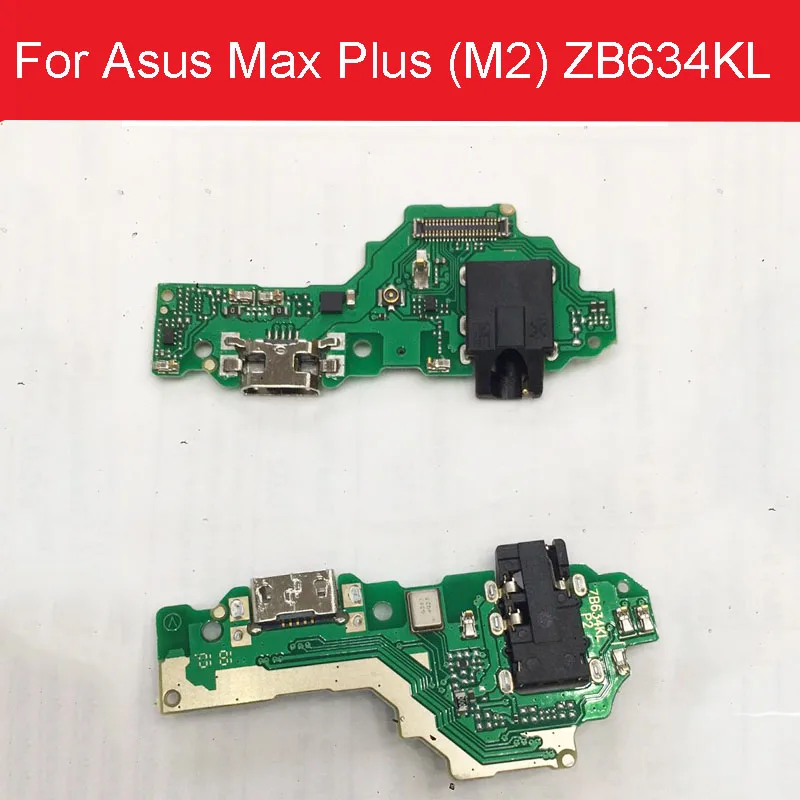 

USB Charger Jack Board For Asus Zenfone Max Plus (M2) ZB634KL A001D Charging Port dock Connector Flex cable Replacement Parts