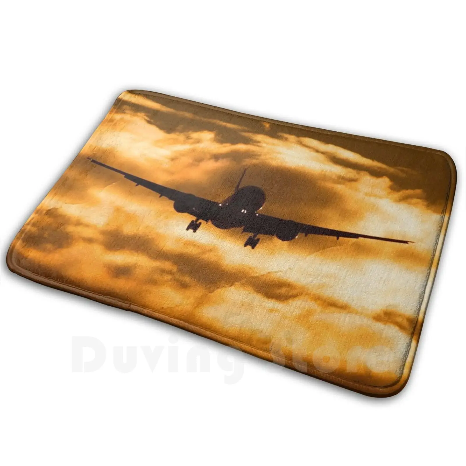 Boeing 777 Carpet Mat Rug Cushion Soft Boeing 777 Cargo Plane