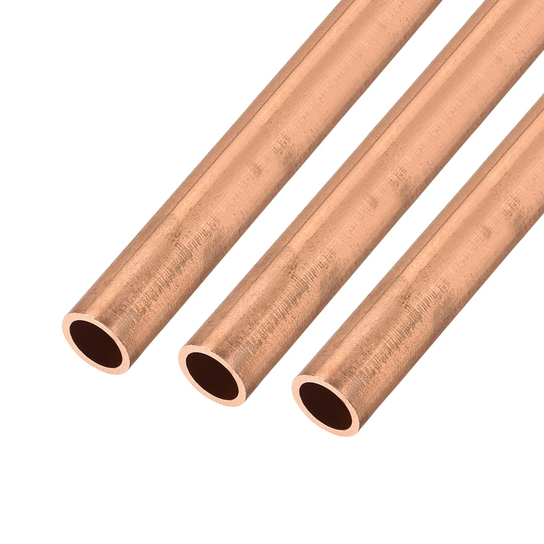 

uxcell 3 Pcs Copper Round Tube 6mm 7mm 8mm 9mm 10mm OD 1mm Wall Thickness 300mm Long Straight Pipe Tubing