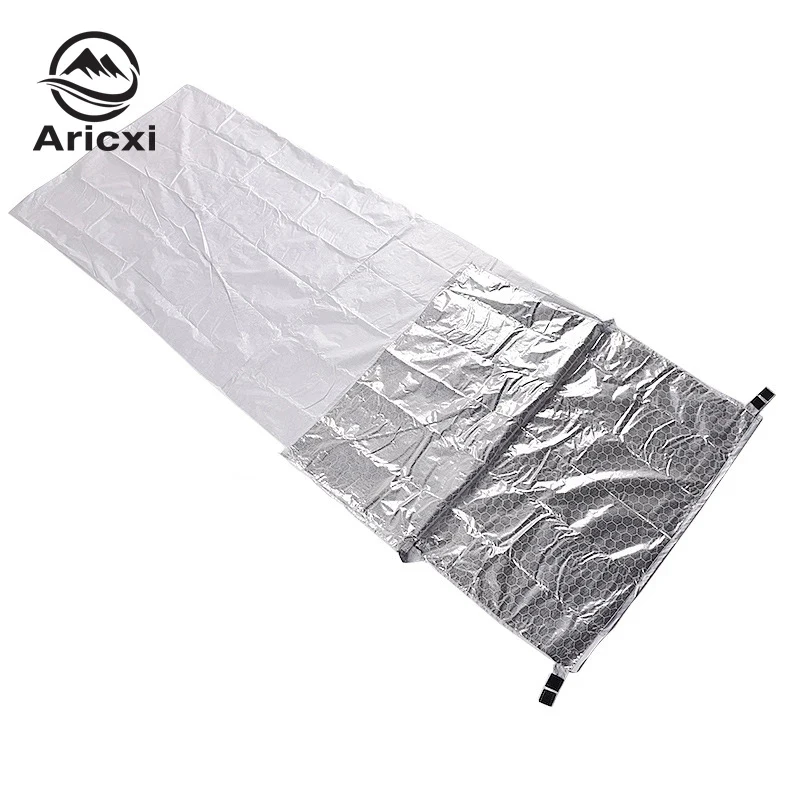 Saco de dormir de emergência leve, Saco de dormir impermeável, Reflexão do turismo, Cobertor térmico quente da sobrevivência, Tampa
