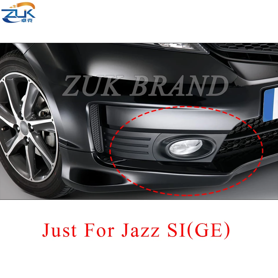 ZUK Front Bumper Fog Lamp For Honda For Jazz Si (FIT) 2009-2013 Fog Light Upgrade Kit Additional Set With Swith and Wire Harness