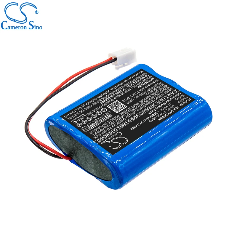 بطارية CameronSino لـ Biolight BLT-E30 تناسب Bollywood E30 ECG 12-100-0015 LB-05 بطارية بديلة طبية 3400 مللي أمبير/37.74 وات في الساعة