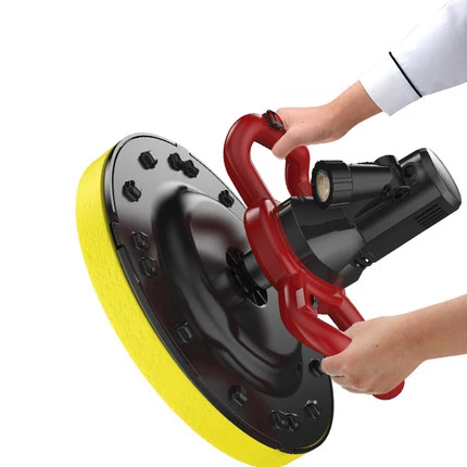 220V คอนกรีตปูนไฟฟ้าเกรียง Wall Smoothing เครื่องขัดคอนกรีตอีพ็อกซี่ปูนเกรียง Masons