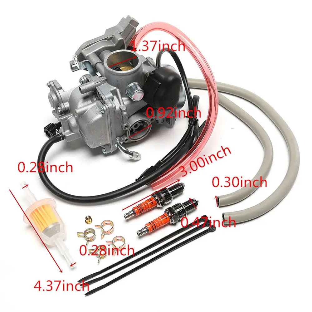 Carburetor carburador for Arctic Cat 2008-2017 Atv 400 Cr Atv Alterra 400 Carb Cvk 34Mm Gravity366 350 0470-737,0470-843 Engines