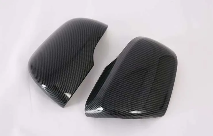 Carbon Fiber Side Mirror Cover Trim for 2018-2020 Hyundai Starex Grand H-1 Car Exterior Rearview Factory Style 2PCS