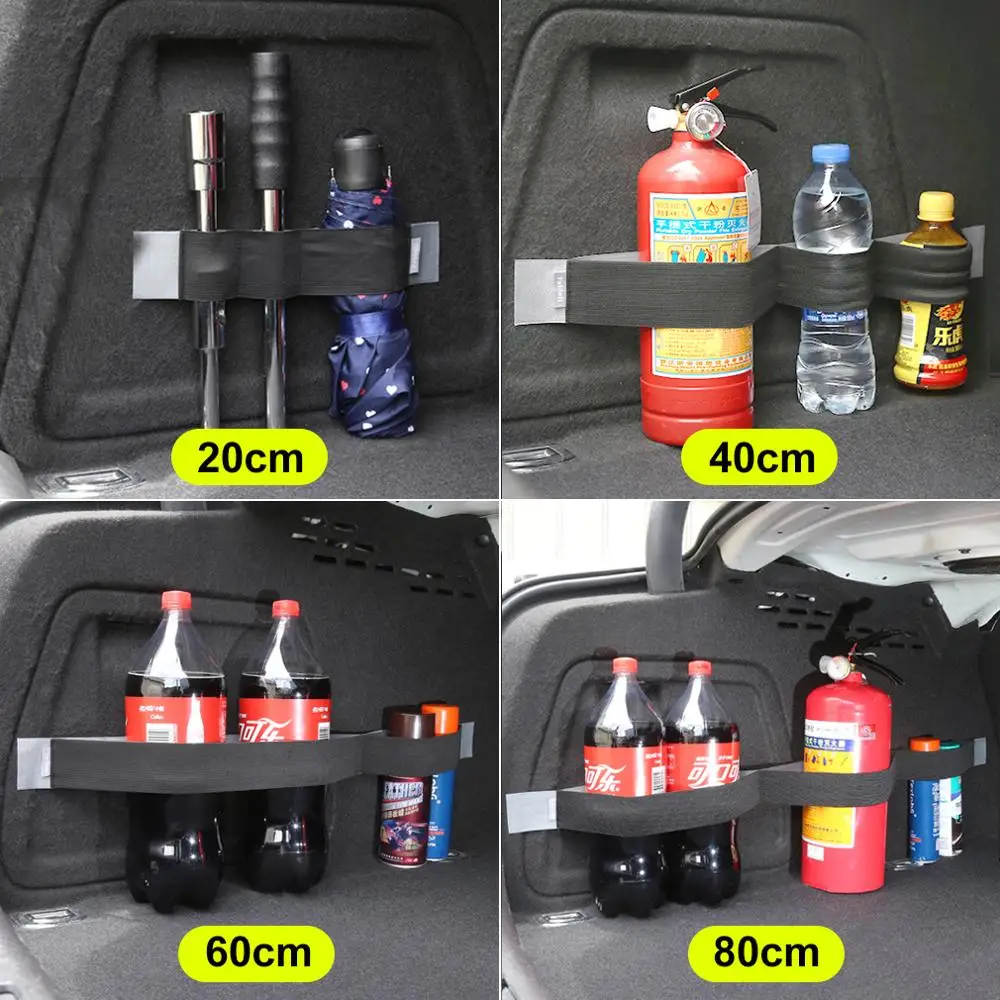 Car Trunk Organizer Fixing Belt Storage Bag Magic Tapes Auto Car Accessries Stowing Tidying Car-styling  Car Organizers