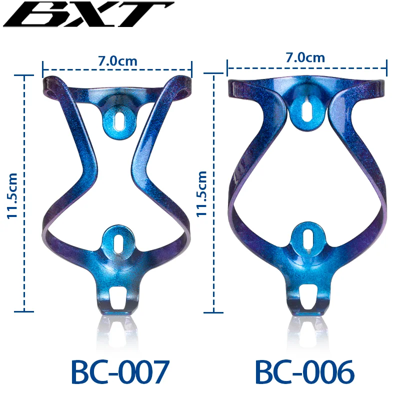 BXT-Ultralekki koszyk na bidon rowerowy, uchwyt na butelkę rowerową, aluminiowy kubek rowerowy, uchwyt na napoje, akcesoria rowerowe