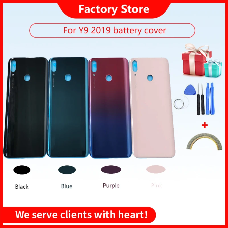 AAA Quality Battery Cover For Huawei Y9 2019 Back Cover Case For Huawei Y9 2019 Battery Cover Back Case