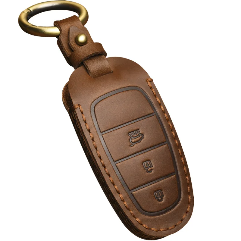 Leather Car Key Rem… - image