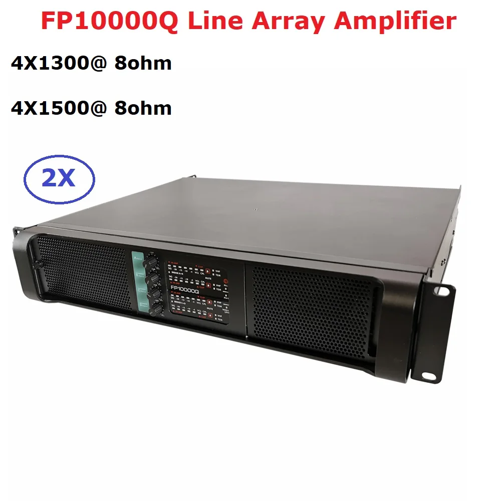 

4X2500W FP10000Q 4 Channel Power Amplifier Class FP Line Array Amplificador Audio Profesional Stage Amplifiers Dj Equipment