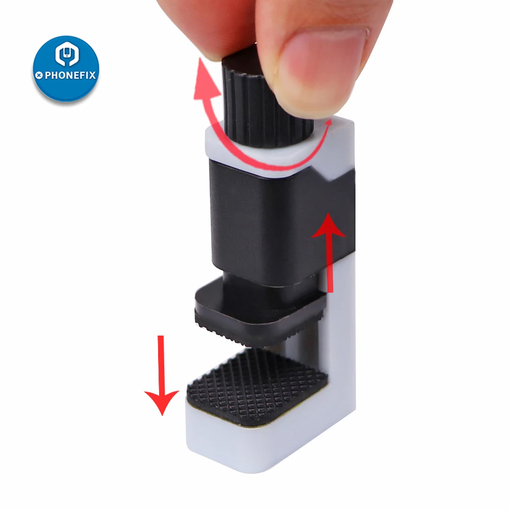 4 Điều Chỉnh Kim Loại Kẹp Đèn Kẹp Dành Cho iPhone/iPad/Máy Tính Bảng Điện Thoại Dụng Cụ Sửa Chữa Màn Hình Hiển Thị LCD Màn Hình chốt Kẹp Kẹp