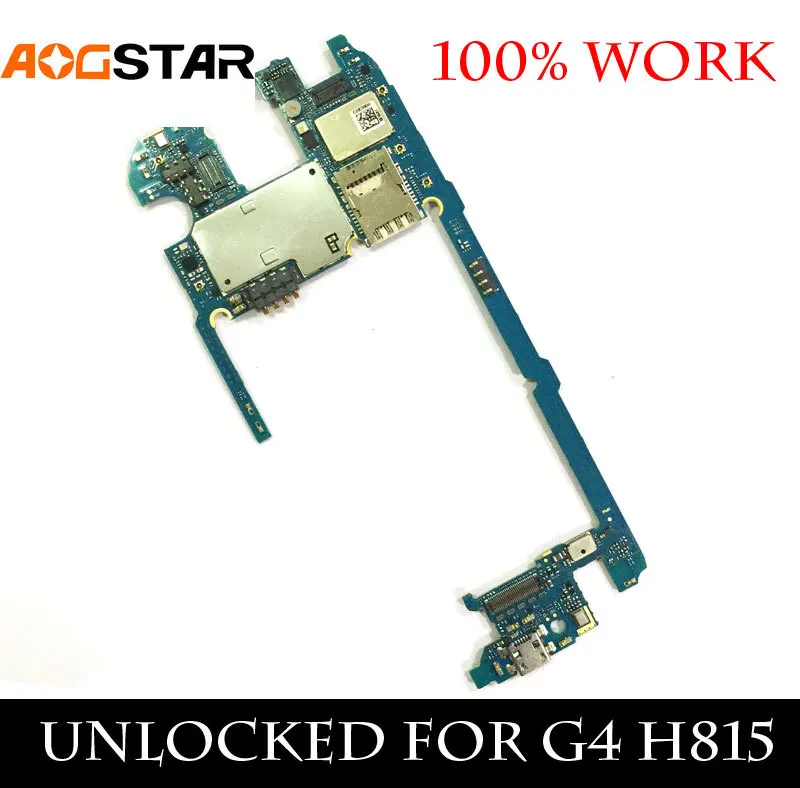 Aogstar Unlocked Mainboard For LG G4 H815 Electronic Panel Motherboard 32GB Logic Board With OS