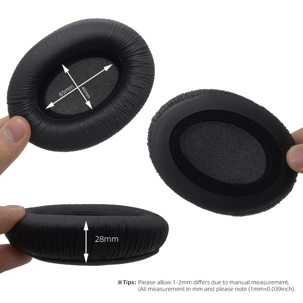 Whyo 1 زوج من بطانة للأذن ل Sennheiser HD280 برو غطاء الوسادة وسادات الأذن استبدال أجزاء