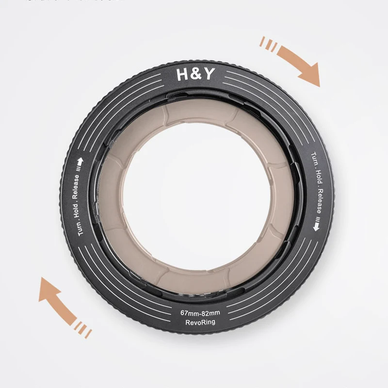 H&Y 52 55 58 62 67 72 77 82mm Revoring Adapter Ring Photography Step-Up Camera Rings Lens Set Filter Step-Down for Nikon Canon