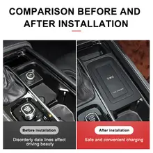 Wireless Car Charger for Volvo XC90 XC60 S90 V90 2018-2024 #4