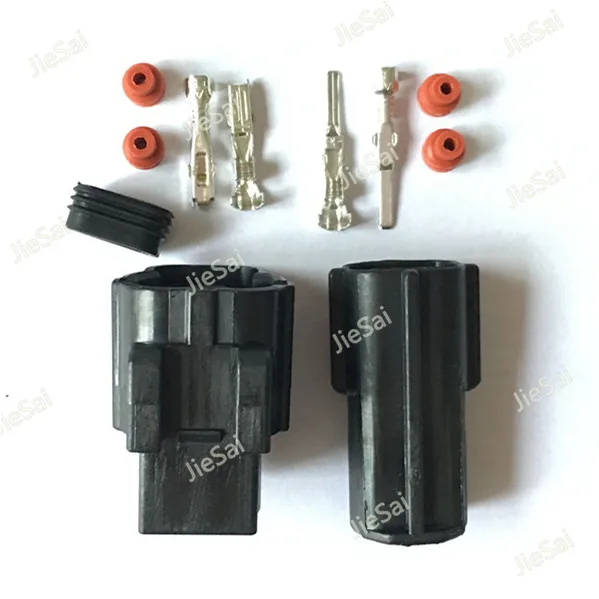 2 Pin 174352-2 174354-2 Automotive Connector For Mazda RX7 FD Intake Air Temp (IAT) Sensor Connector Engine Room Position Plug