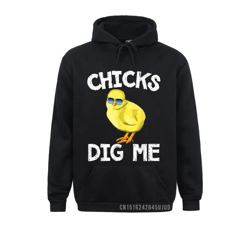 Easter Chicks Dig Me Hoodie Men Women Kids Pullover Holiday Hoodies Retro Long Sleeve Women Sweatshirts Fitness Clothes